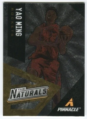 Inserto Pinnacle The Naturals #8 2013-14 Yao Ming Houston Rockets Foto 1 de 2