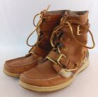 Sperry Top Sider Huntley Sahara Leather Boots 9289398 Tan Size 10M