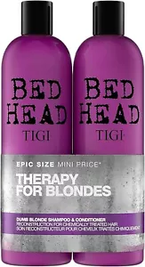 Bed Head by TIGI Dumb Blonde Shampoo and Conditioner Set  2x750ml - Picture 1 of 5