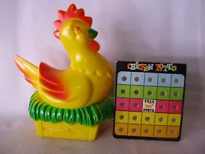 Lotto Pollo 1964 Ideale Pollo e Lotto Gioco da Tavolo Giocattolo Vintage - Foto 1 di 7