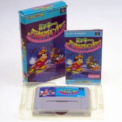 MICKEY MAGICAL ADVENTURE Nintendo Super Famicom SFC Japan Import NTSC-J Used - Image 1 of 2