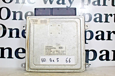 391222G200 KIA FORTE 2011-13 Motor Control Electrónico Módulo ECU OEM 6E1 66 B5 Foto 1 de 4
