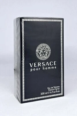 Versace Pour Homme 200ml Edt Mens 100% Genuine Brand New Sealed  - image 1 of 4
