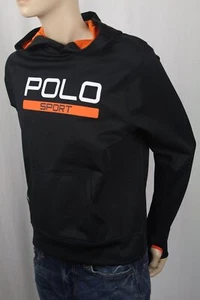 Polo Ralph Lauren Sport Kids Black Athletic Hoodie NWT - Picture 1 of 1