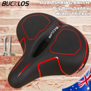 Wide Big Bum Bike Cruiser Shock absorber Saddle Seat Sporty Soft Bicycle Cushion - Picture 1 of 23