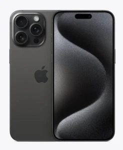 Apple iPhone 15 Pro Max - Unlocked 512GB Black Titanium - Brand New - Afbeelding 1 van 1