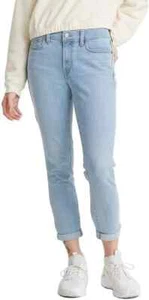 Levi's Ladies' Mid-Rise Tapered Leg Boyfriend Jeans, Light Wash, Choose Size B36 - Picture 1 of 8