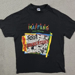 Vintage Thomas Mapfumo and the Blacks Unlimited T Shirt Corruption Tour 1989 L - Picture 1 of 9