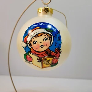 2004 Campbell’s Soup Kids Happy Holidays Weihnachtsbaumkugel M'm! M'm! Gut - Bild 1 von 6