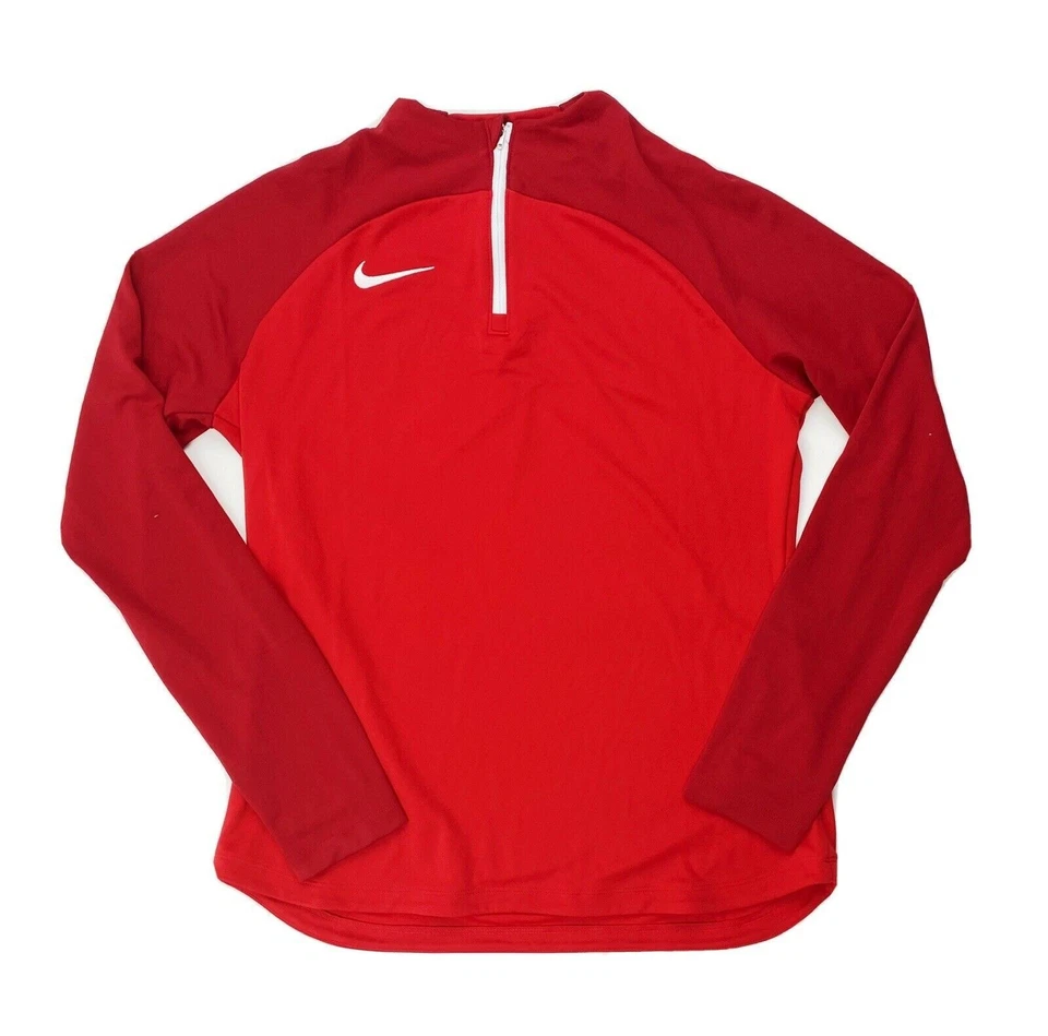 Nike Dri-FIT Academy Pro Drill 1/4 Zip Soccer Top K Women's Small Slim DH9246