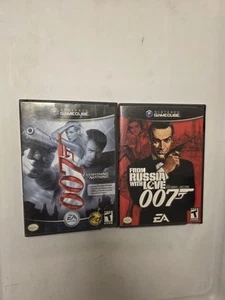 007 Nintendo Gamecube Case Lot From Russia With Love Cases And Manuals Only - Picture 1 of 3