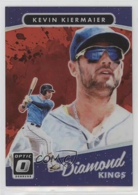 2017 Panini Donruss Optic Diamond Kings Red Prizm /99 Kevin Kiermaier #27 - Image 1 of 2