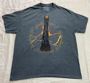 Lord of the Rings Tower of Sauron T-Shirt LOTR Eye of Sauron Loot Crate Wear XL - Picture 1 of 5