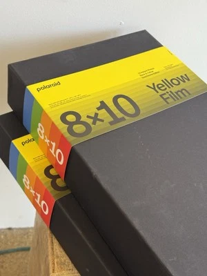 Polaroid 8x10 Film : Special Duochrome Edition : Rare stock - Image 1 of 4