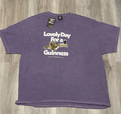 NUEVO CON ETIQUETAS NUEVO Precioso Día Para una Guinness Camiseta Talla XL Extra Grande UN:IK Foto 1 de 3