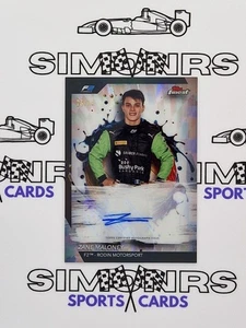 2024 Topps Finest F1 Zane Maloney Base Autograph Refractor 26/74 #FAC-MAL - Picture 1 of 2