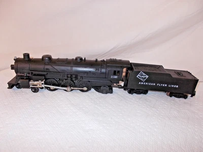 AMERICAN FLYER 21085 CHICAGO MILWAUKEE ENGINE TENDER RUNS GREAT! NICE  LOT #Z-1 - Image 1 of 4