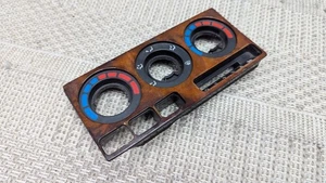 1994  1999 Land Rover Discovery Climate Control A/C Heat HVAC Wood Grain Panel - Picture 1 of 11