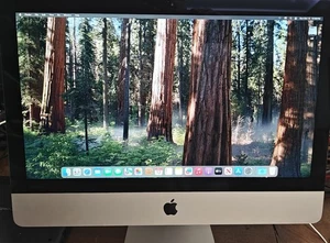 Apple iMAC Late 2013 A1418 21.5" i5-4570R 2.7GHz 8GB 128GB SSD Sequoia 15.7.1 - Picture 1 of 8