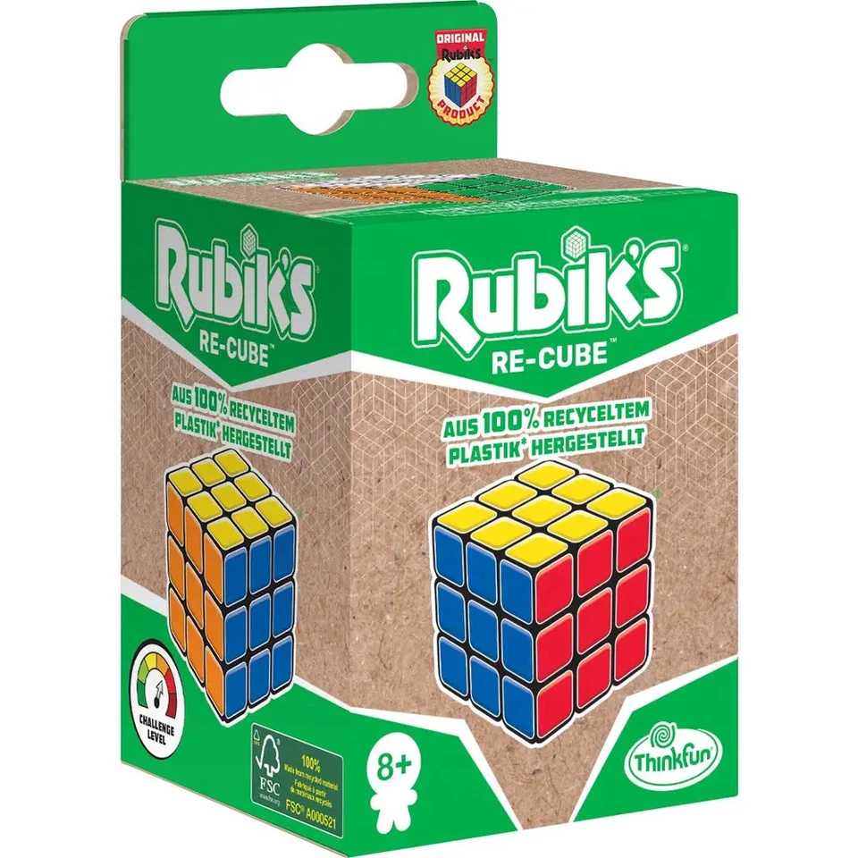 Thinkfun Rubik's Re-Cube, der original Zauberwürfel 3x3 von Rubik's in der nachh - Bild 1 von 1