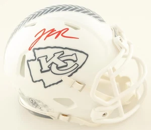 Kansas City Chiefs Signed/Auto Jalen Royals STS Black Mini Helmet JSA COA - Picture 1 of 3