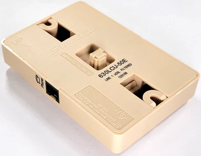 Wall Mount Line Conditioner x DSL, 630LCU-50E, SUTTLE, Filtered Line, Auxiliary - Image 1 of 2