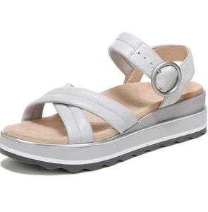 Vionic Reyna Plateau Sandale Damen Gr. 9 grau DD: 10-2022 - Bild 1 von 16