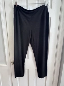 Pantalone J Jill Wearever XL nero vestibilità liscia gamba slim pull on caviglia tg 35 x 28 - Foto 1 di 6