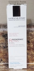 La Roche-Posay Redermic R Eyes Intensive Anti Wrinkle Full Sz 15ml New In Box - Picture 1 of 3