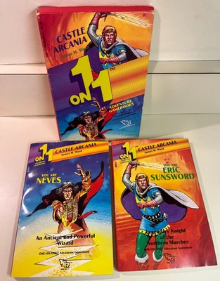 AD&D 1 On 1, Castle Arcania, 2-Player Game, Dungeons & Dragons Books - Image 1 of 4