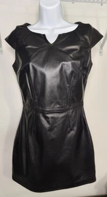 guess by marciano leather dress size 4 - Image 1 of 4