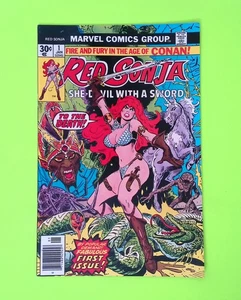 Red Sonja #1 Vol. 1 1977 Marvel Comics Newsstand Higher Grade RY51-273 - Picture 1 of 2