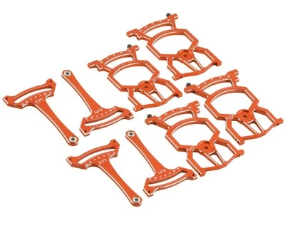 Yeah Racing 1/10 Aluminum Universal On Road Setup Station (Orange) (V3) - Image 1 of 4