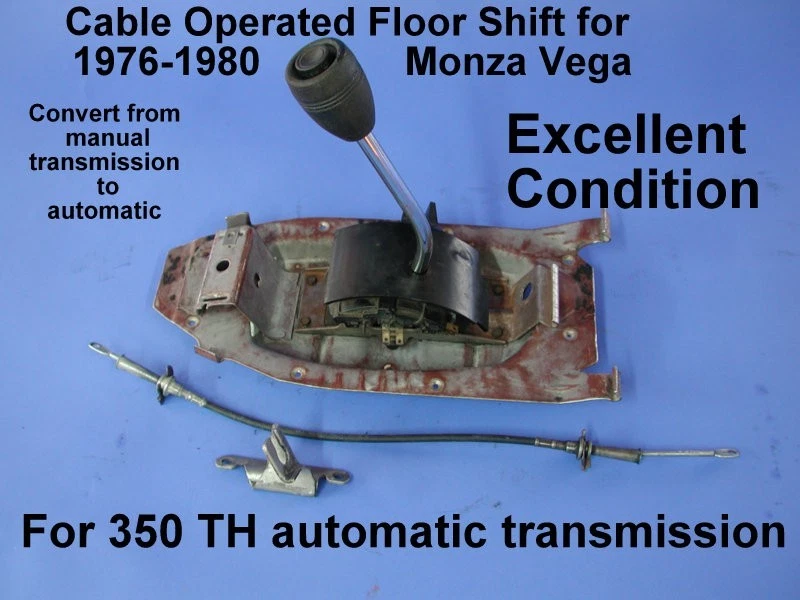CHEVROLET MONZA  VEGA SHIFTER 1976-1980 CABLE OPERATED FITS 3 SPEED TRANSMISSION - Image 1 of 1