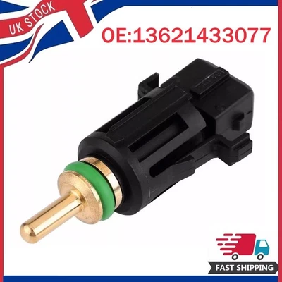 Coolant Temperature Sensor Fan Switch Unit for BMW E46 E90 E91 E85 13621433077 - Image 1 of 4
