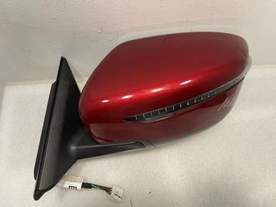 Espelho de porta esquerda Nissan Rogue 2017-2019 -queima - Borgonha PC: NBL 46K -SV- 39605 - Imagem 1 de 4