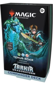 MTG Tarkir Dragonstorm Commander Deck – Temur Roar (GUR) Sealed - Picture 1 of 7