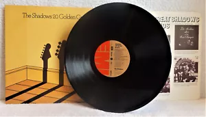 SHADOWS 20 Golden Greats Vinyl EX/VG+ 1977 Stereo Album Record Hits Best EMTV 3 - Imagen 1 de 2