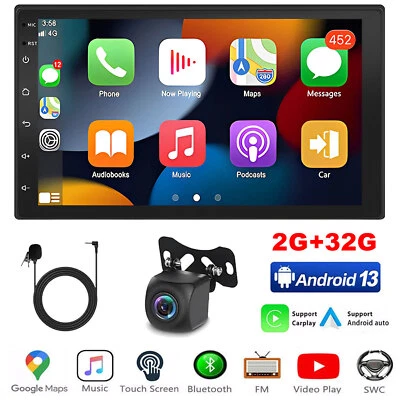 Carplay For Nissan Sentra 2007-2012 Car Radio Stereo Android 13 GPS Navi WIFI - Image 1 of 4