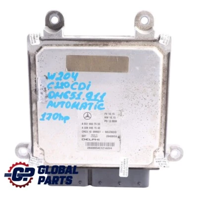 Mercedes C207 E220 CDI OM651.911 BE Modulo Motore ECU A6519007500 Automatico - Immagine 1 di 4