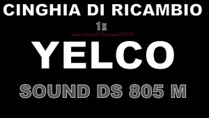 ★ERSATZRIEMEN MOTOR 1x PROJEKTOR SUPER 8mm YELCO SOUND DS 805 M★ - Bild 1 von 1