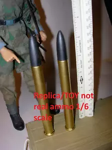 1/6 scale resincast-REPLICA WW2 German 75mm tank shells for Ultimate Soldier Toy - Picture 1 of 2