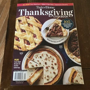 THANKSGIVING COOKBOOK Taste Of Home Magazine 105 SIMPLY DELICIOUS RECIPES - Imagen 1 de 5