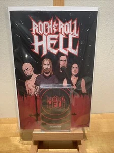 Rock & Roll Hell #1 (Sumerian, 2023) Limited 500 Print Cover with Cassette Tape. - Picture 1 of 8