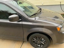 4" Short Black Aluminum Antenna Mast AM/FM for DODGE GRAND CARAVAN 2008-2020 