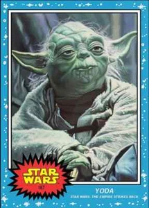 Topps Star Wars Living Set - Card 167 - Yoda - Picture 1 of 2