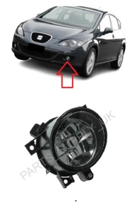 NUEVO PARA SEAT LEON 2005 - 2012 PARACHOQUES DELANTERO LUZ ANTINIEBLA IZQUIERDA N/S - Imagen 1 de 2