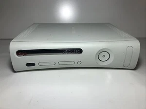 Original Microsoft Xbox 360 Console Only HDD White - Parts Or Repair - Picture 1 of 3