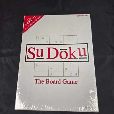Pressman SuDoKu the Original 2006  Board Game 1-4 Players New & shrink wrapped - Image 1 of 4