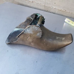 Antique Brass Spanish Conquistador Gaucho Horse Stirrup - part of collection - Picture 1 of 11